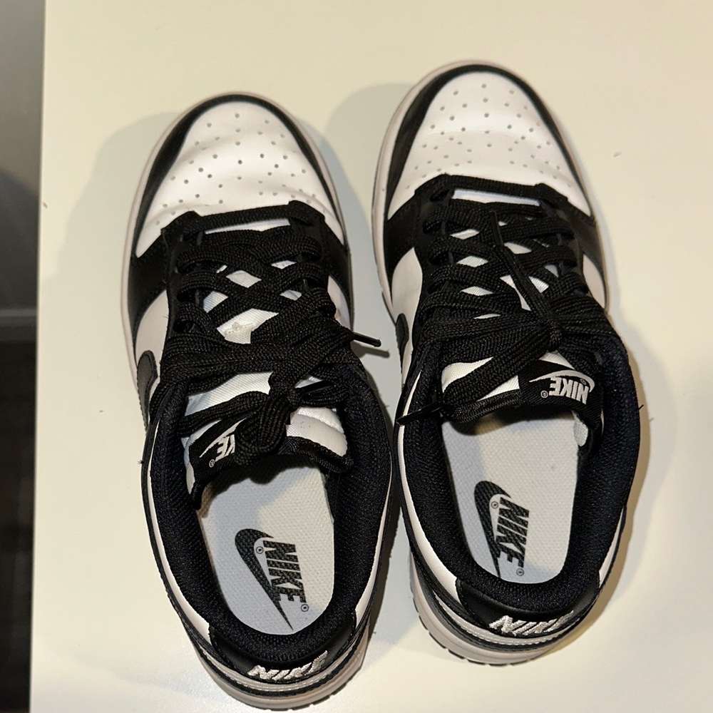 Nike Black and White dunk low